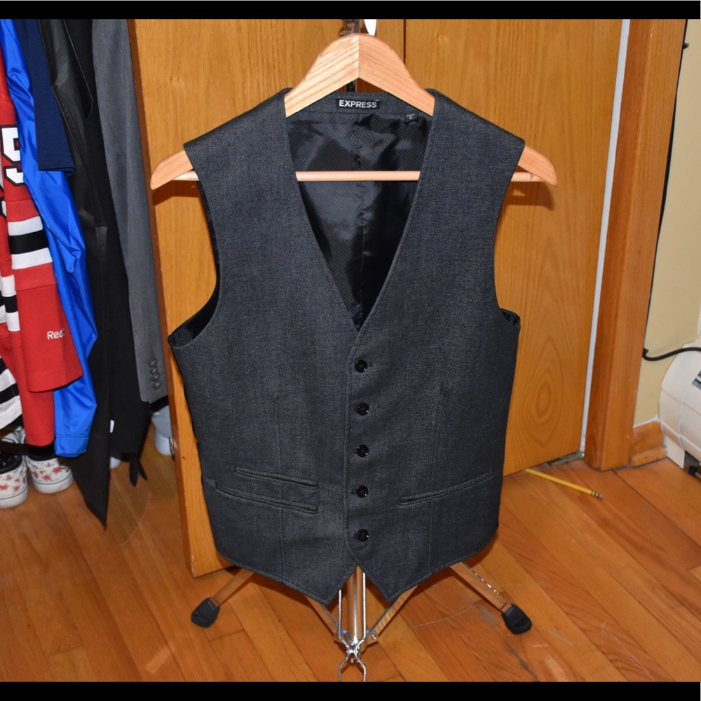 Express Vest, Dark Gray
